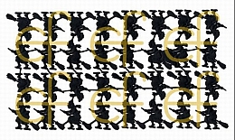 Dresdner Ornamente Hexen, 2-seitig schwarz (1198)