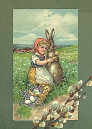 Prägekarte 3040 - Ostern