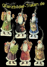 Christbaumschmuck 302 - Weihnachtsmänner