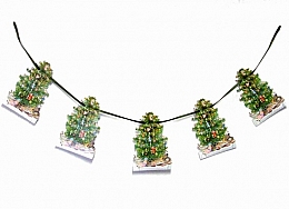 Große Girlande Weihnachtsbaum