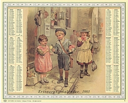 Erinnerungskalender 1983-A