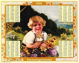 Erinnerungskalender 1998-C