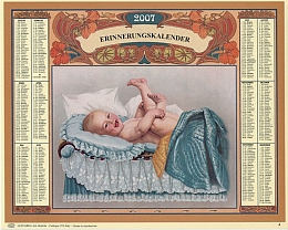 Erinnerungskalender 2007-A