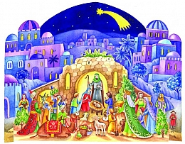 Aufstell-Adventskalender No.572