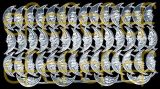 Dresdner Ornamente Halbmonde, 1-seitig silber (1197-5)