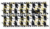 Dresdner Ornamente Hexen, 2-seitig schwarz (1198)