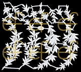 Dresdner Ornamente Myrte, 2-seitig silber (1107-5)