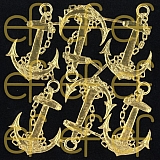 Dresdner Ornamente Anker (groß), 1-seitig gold (1138)