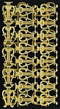Dresdner Ornamente Lyra, 1-seitig gold (1149)