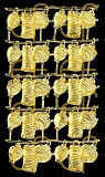 Dresdner Ornamente Lampions, 1-seitig gold (1425)