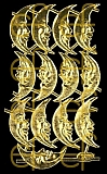 Dresdner Ornamente Monde, 1-seitig gold (1429)