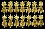 Dresdner Ornamente Kometen, 2-seitig gold (1432)