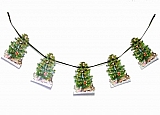 Große Girlande Weihnachtsbaum