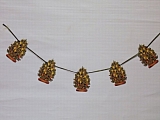 Große Girlande Weihnachtsbaum 2013