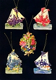 Geschenkanhänger Blumenschiffe