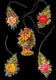 Geschenkanhänger Blumen