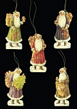 Geschenkanhänger Weihnachtsmänner