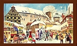 Guckkästchen „Nürnberg 7 - Burg und Dürerhaus“